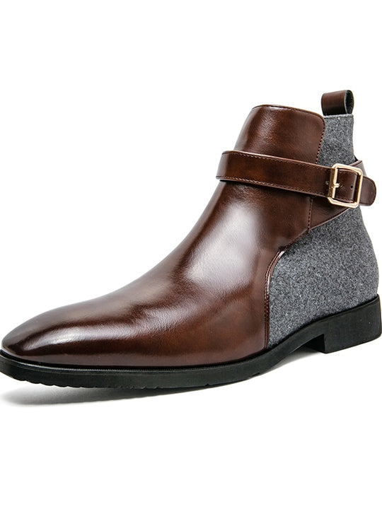 Men Two Toned Dressy Boot's