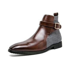 Men Two Toned Dressy Boot's