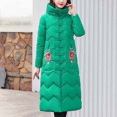 Women's Rose's Printed Coat