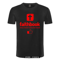 Jesus Want's To Be Your Friend Faithbook T-Shirt