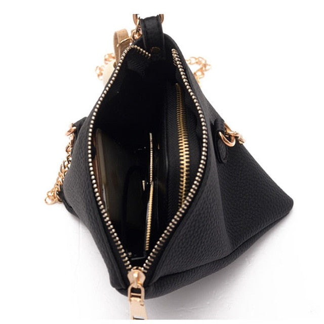 Leather Mini Handbag - KeepMeDifferent