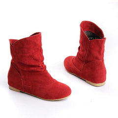 Suede Ankle Boots - KeepMeDifferent