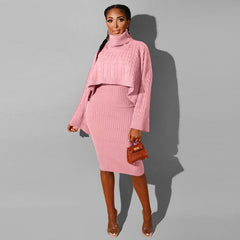 Two Piece Sweater Dress - KeepMeDifferent