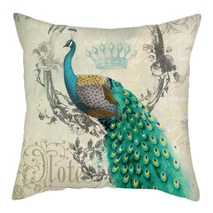 Peacock Feather Pillow Cases - KeepMeDifferent