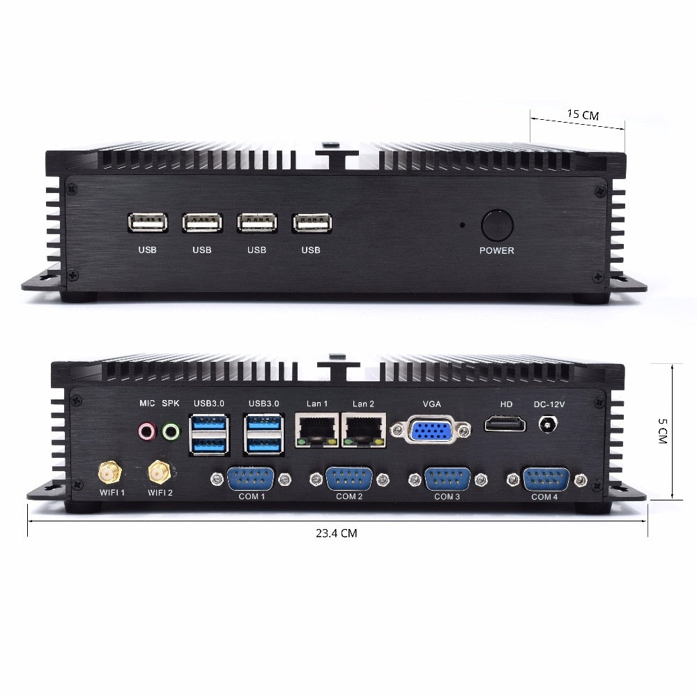 Fanless Mini PC Intel Support Linux Windows - KeepMeDifferent