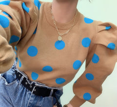 Polka Dot Me Winter Sweater