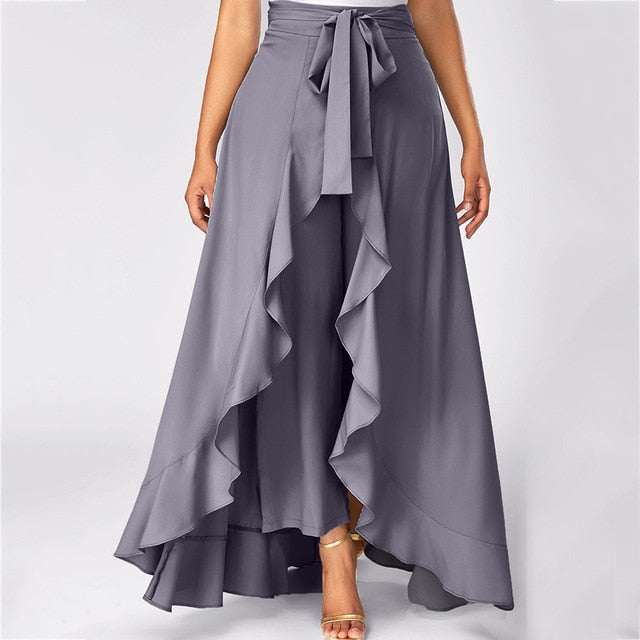 Ruffle Skirt With Pants Attached - KeepMeDifferent