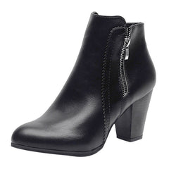 Pointed Toe Ankle Boot's - KeepMeDifferent