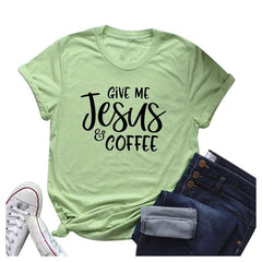 Give Jesus Coffee T-Shirt - KeepMeDifferent