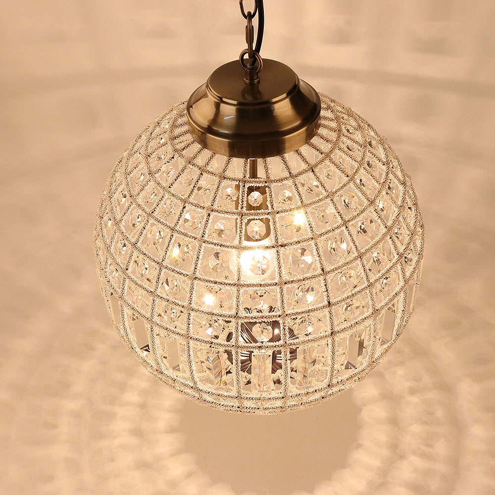 Crystal Ball Chandelier Lamp - KeepMeDifferent