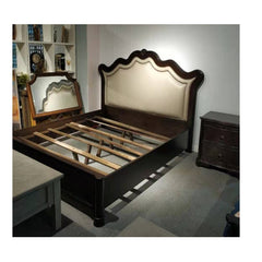 Double Wooden Wedge 4 Piece Bedroom Set