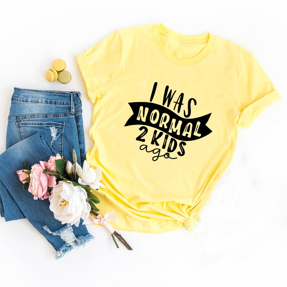 I Was Normal Two Kids Ago T-Shirt - KeepMeDifferent