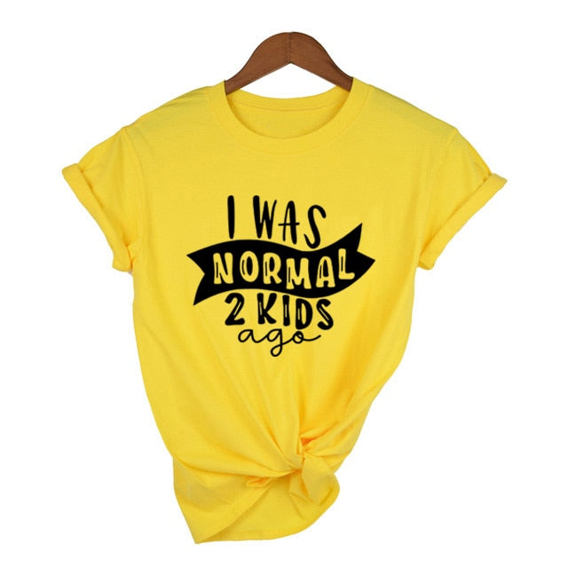 I Was Normal Two Kids Ago T-Shirt - KeepMeDifferent