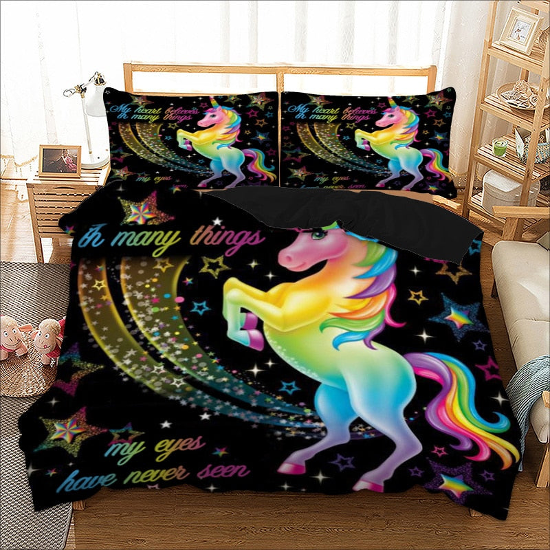 Unicorn Bed Set - KeepMeDifferent