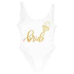 Bride Tribe One Piece Swimsuit For Women - KeepMeDifferent