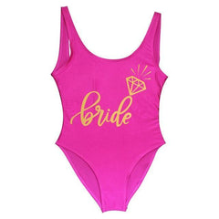 Bride Tribe One Piece Swimsuit For Women - KeepMeDifferent