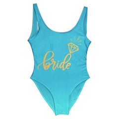 Bride Tribe One Piece Swimsuit For Women - KeepMeDifferent