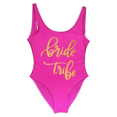 Bride Tribe One Piece Swimsuit For Women - KeepMeDifferent