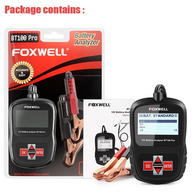 Car Battery Tester for Lead Acid Flood - KeepMeDifferent