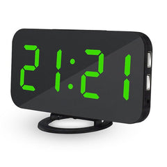 LED Voice Control Alarm Clock - KeepMeDifferent