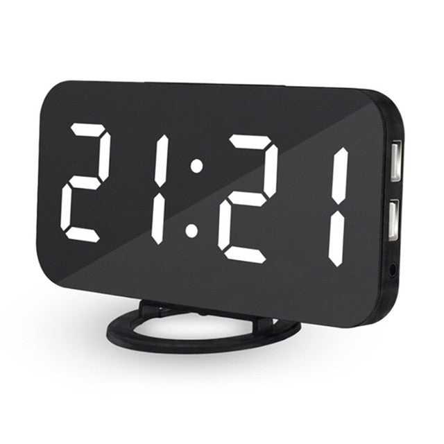 LED Voice Control Alarm Clock - KeepMeDifferent