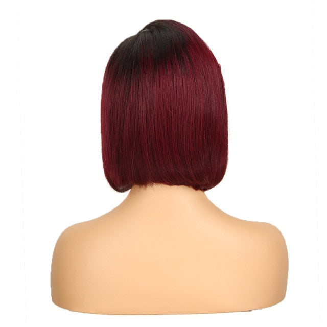 Lace Wig With Side Bang - KeepMeDifferent