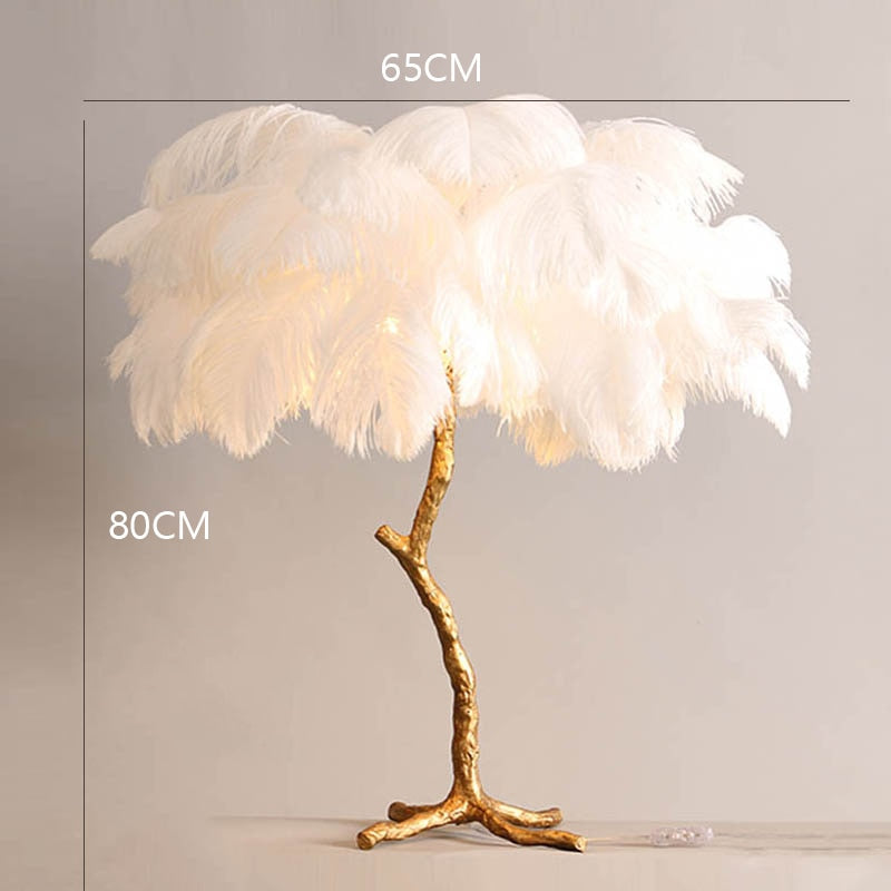 FASH FEATHER'S LED FLOOR LAMP - KeepMeDifferent