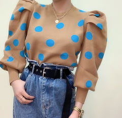 Polka Dot Me Winter Sweater