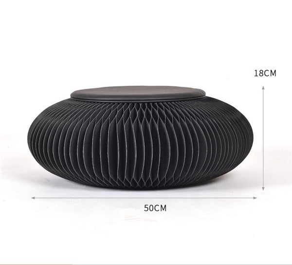 Stretch Paper Ottoman