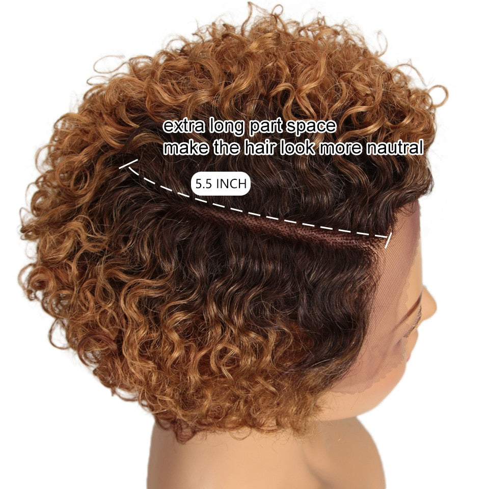 Lace Front Jerry Curl Human Hair - KeepMeDifferent