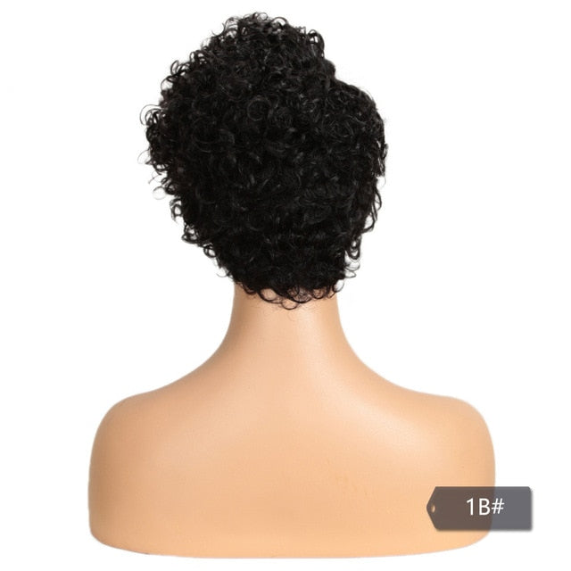 Lace Front Jerry Curl Human Hair - KeepMeDifferent