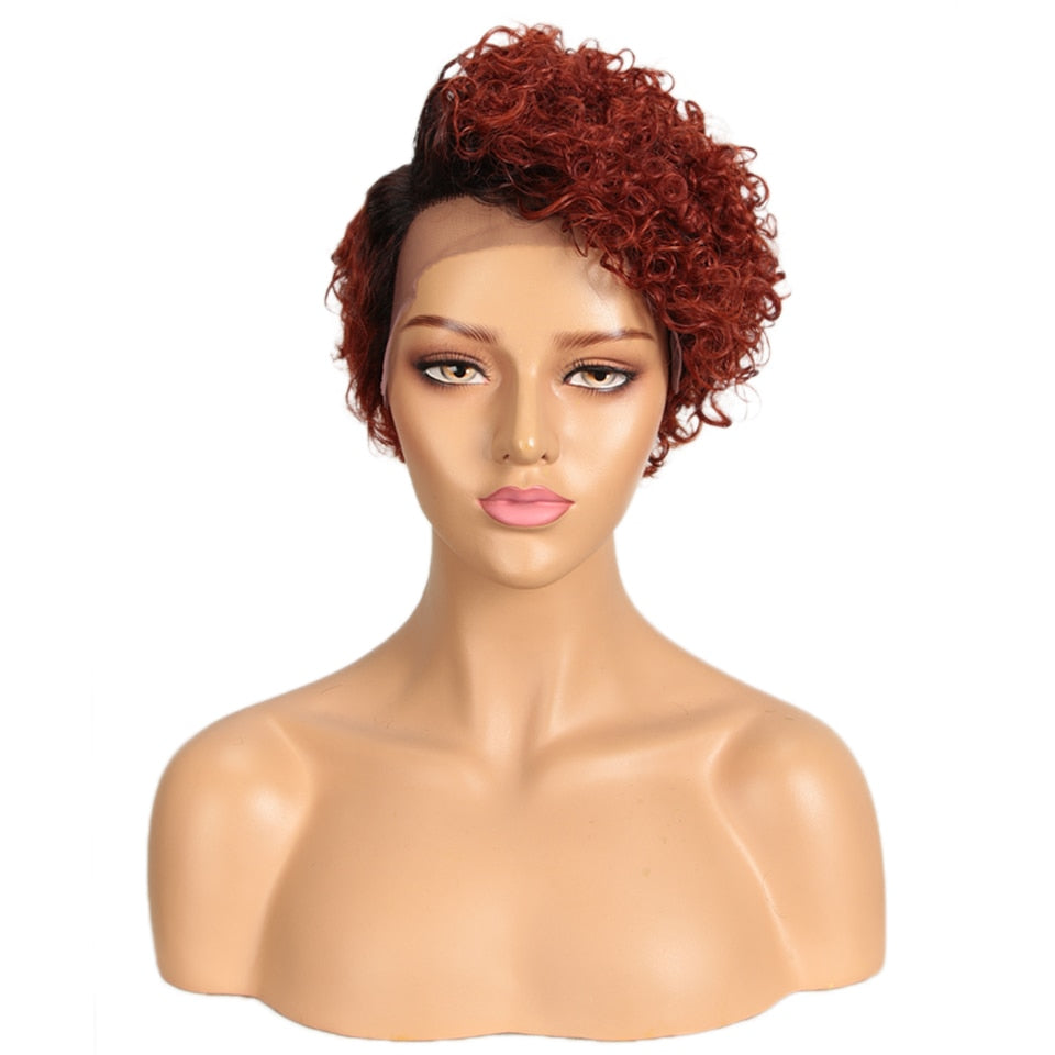 Lace Front Jerry Curl Human Hair - KeepMeDifferent