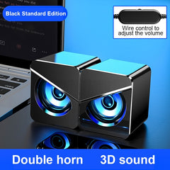 Mini Computer Speaker USB 3D Stereo Sound - KeepMeDifferent