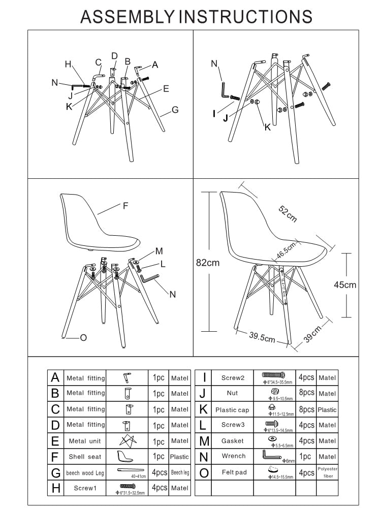 Set Of 4  dining room chairs - KeepMeDifferent