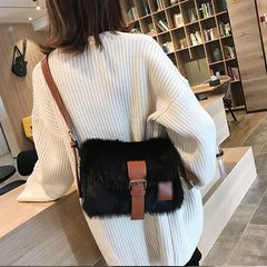 Stylish Faux Fur Purse - KeepMeDifferent