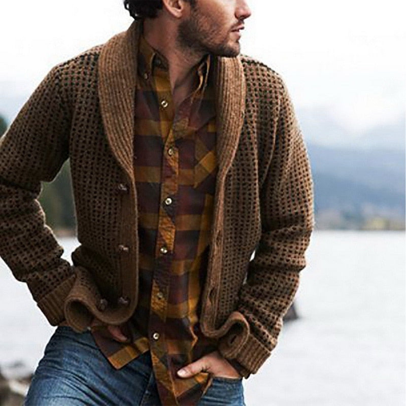 Western Style Sweater For Men - KeepMeDifferent