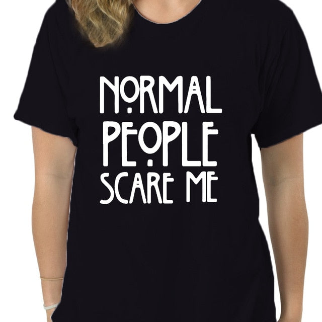 Normal People Scare Me Men'S T Shirt - KeepMeDifferent