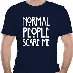 Normal People Scare Me Men'S T Shirt - KeepMeDifferent