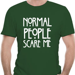 Normal People Scare Me Men'S T Shirt - KeepMeDifferent