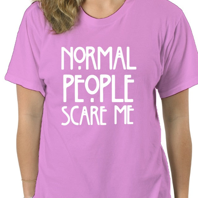 Normal People Scare Me Men'S T Shirt - KeepMeDifferent