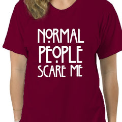 Normal People Scare Me Men'S T Shirt - KeepMeDifferent