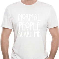 Normal People Scare Me Men'S T Shirt - KeepMeDifferent