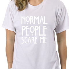 Normal People Scare Me Men'S T Shirt - KeepMeDifferent