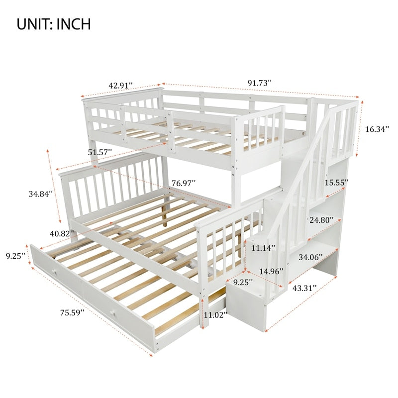 Highway To Heaven Twin Bunkbed - KeepMeDifferent