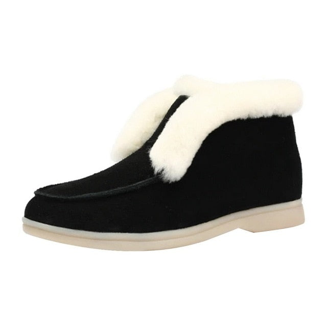 Suede Ankle Boots For Women - KeepMeDifferent