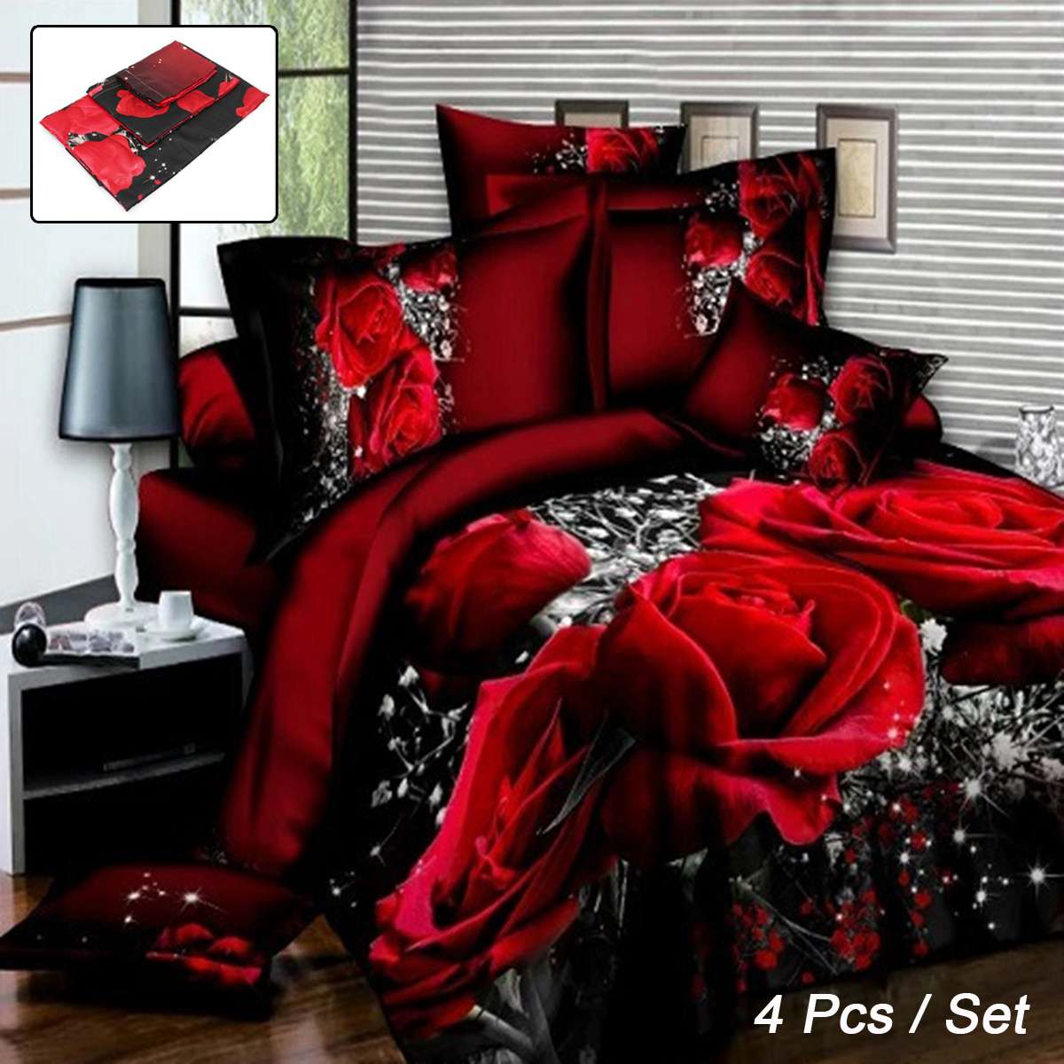 Rose Bed Set - KeepMeDifferent