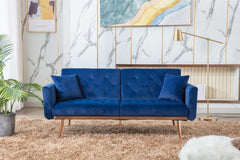 Pink Velvet Loveseat - KeepMeDifferent