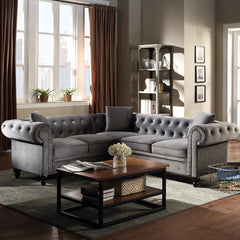 Elegant Tufted L Shaped Sofa - KeepMeDifferent