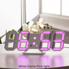 3D LED Clock Electronic Clock - KeepMeDifferent