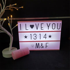 LED Message Board Light Up Box - KeepMeDifferent